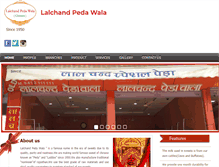 Tablet Screenshot of lalchandpedawala.com